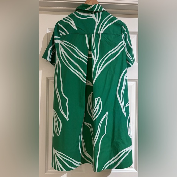 NWT Anthropologie The Pollie Short Sleeve Swing Mini Dress - Picture 3 of 4